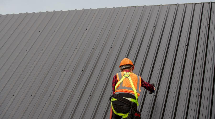 Professional metal roof installation services in Braham, MN
